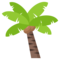Palm Tree emoji on Emojione